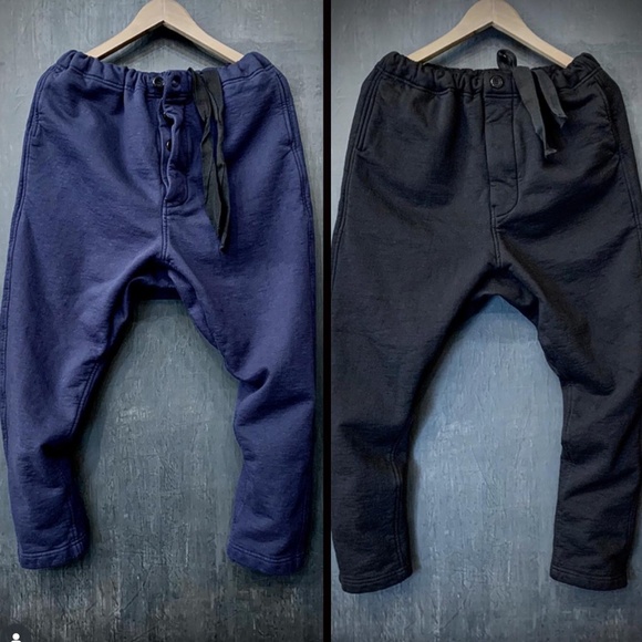 NWOT RTH Washed Cotton Fleece Drawstring Pants - Navy - XL (4) - Picture 7 of 7